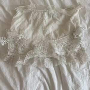 Isabel Marant Cream Lace Skirt